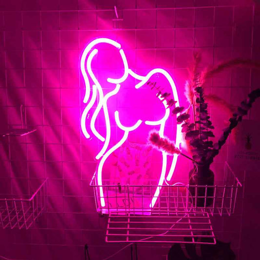Pink Lady LED Neon Sign Collection