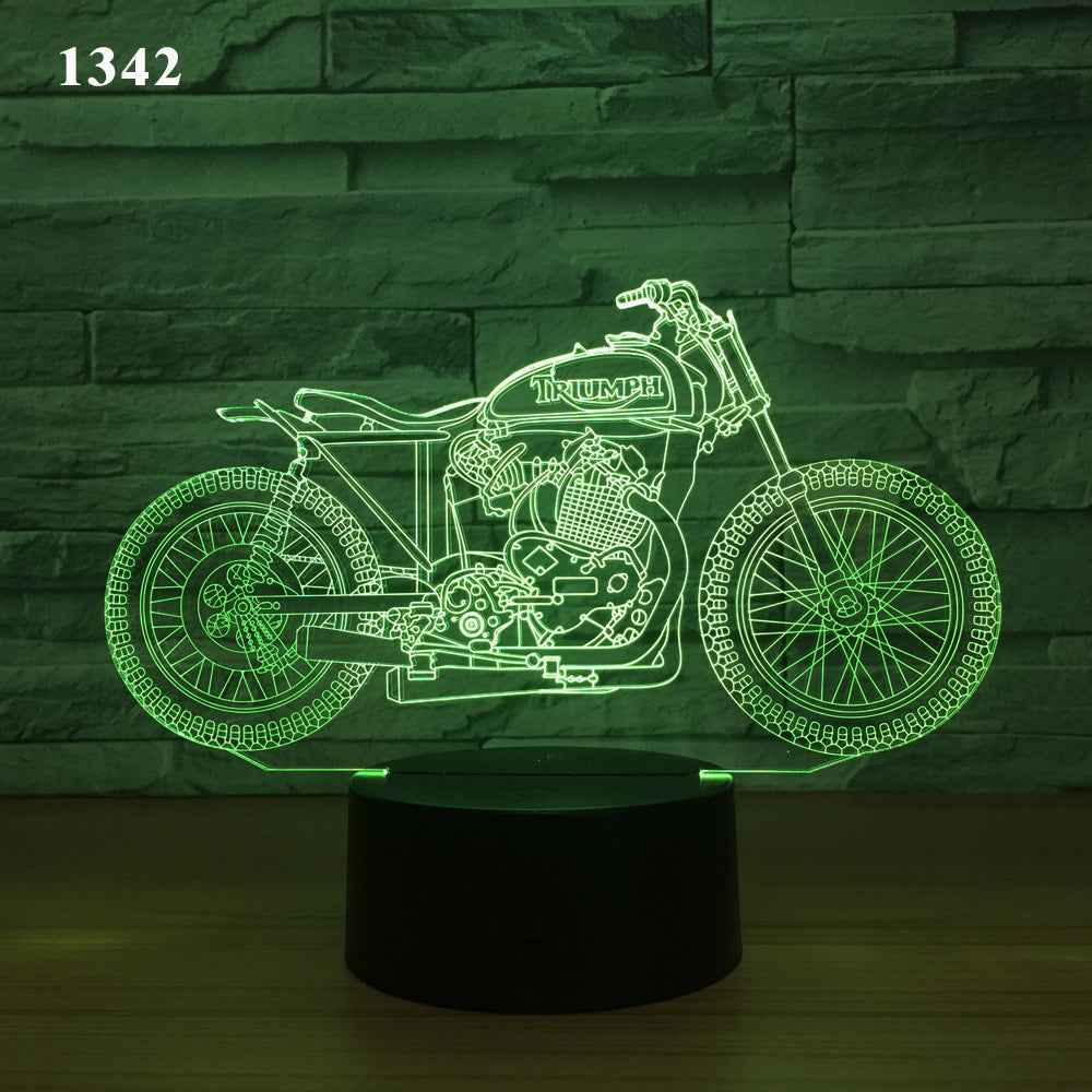 Motorcycle Heaven led desk lamp . - Ztylist