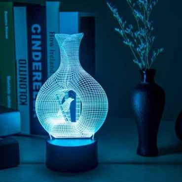 Creative 3D Night Light LED Lamp - Ztylist