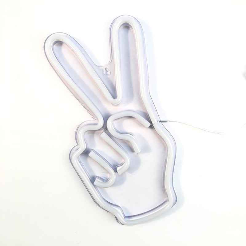 Peace in neon . - Ztylist