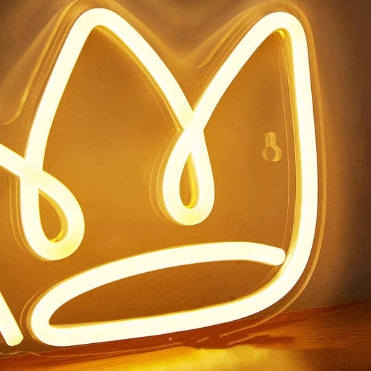 Crown LED Neon Sign