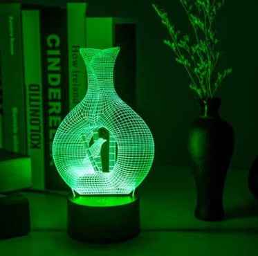 Creative 3D Night Light LED Lamp - Ztylist