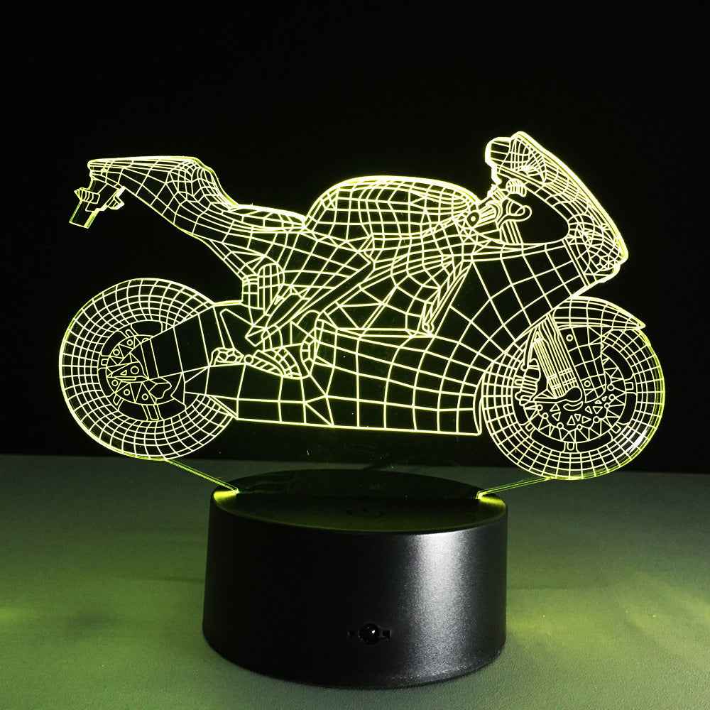 Motorcycle Heaven led desk lamp . - Ztylist