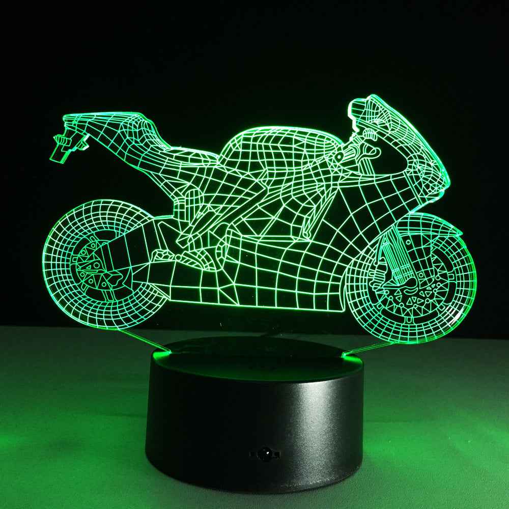 Motorcycle Heaven led desk lamp . - Ztylist