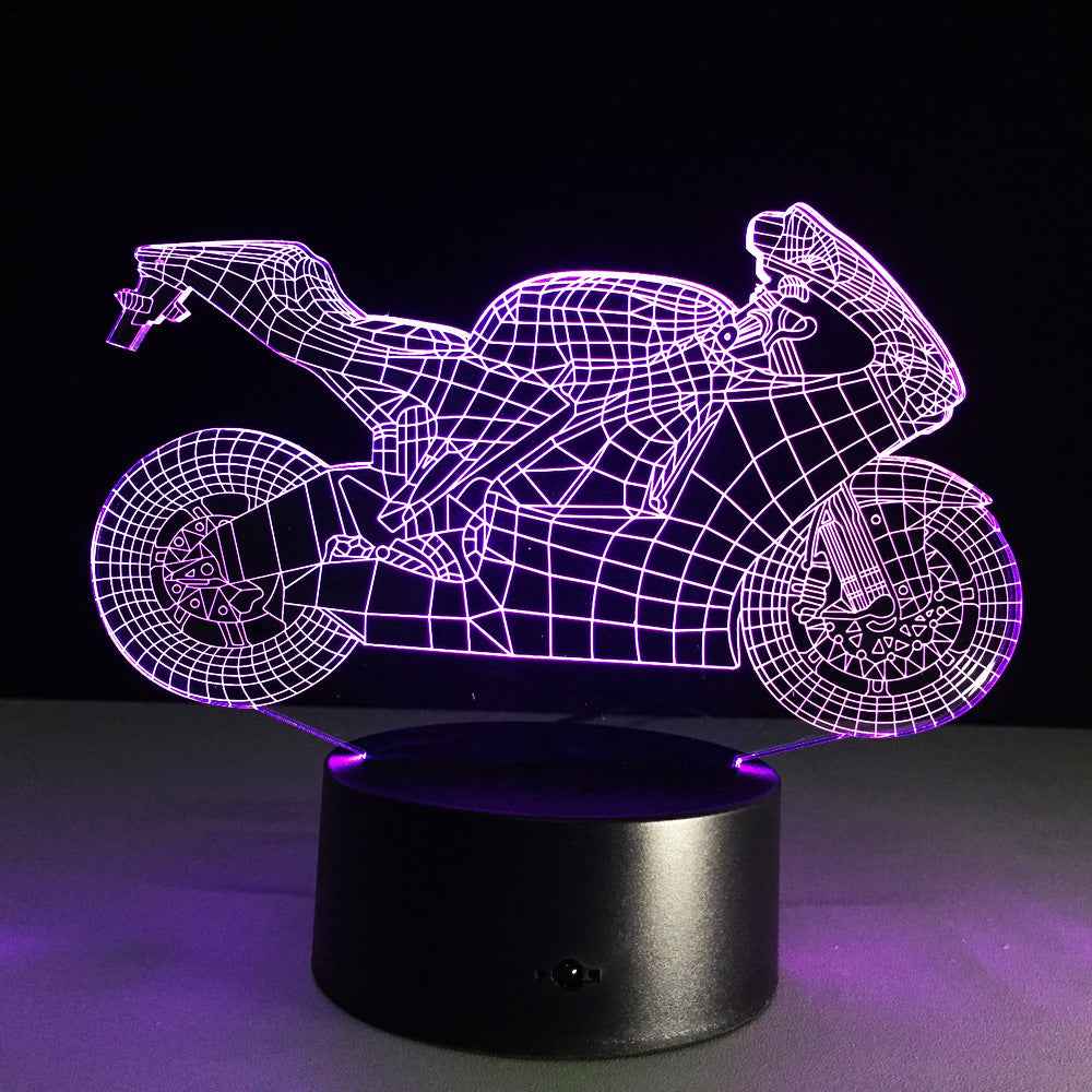 Motorcycle Heaven led desk lamp . - Ztylist
