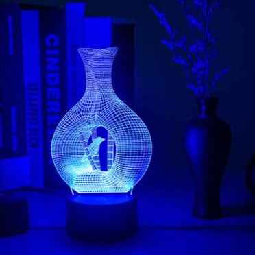Creative 3D Night Light LED Lamp - Ztylist