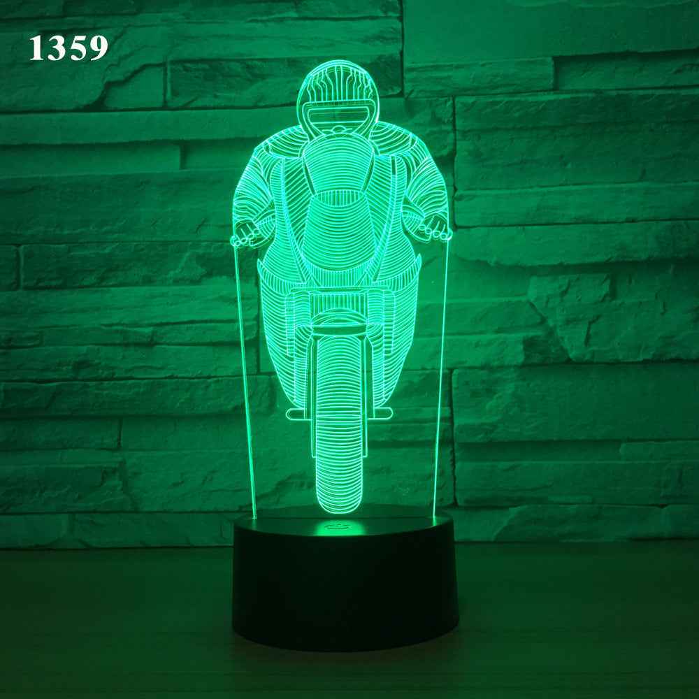 Motorcycle Heaven led desk lamp . - Ztylist