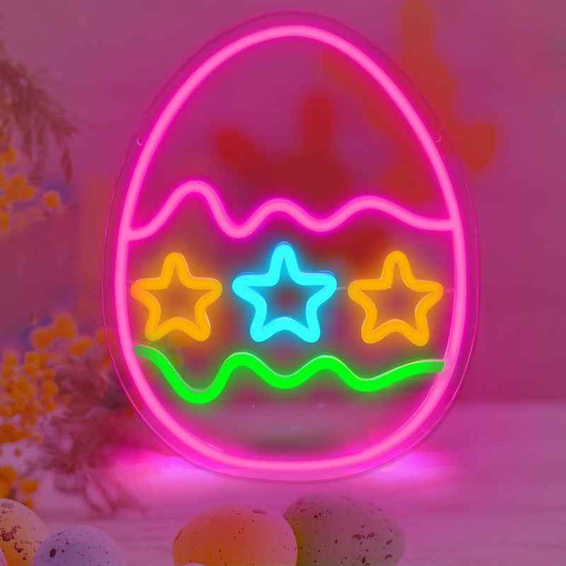 Neon Easter Glow Decorative Letters