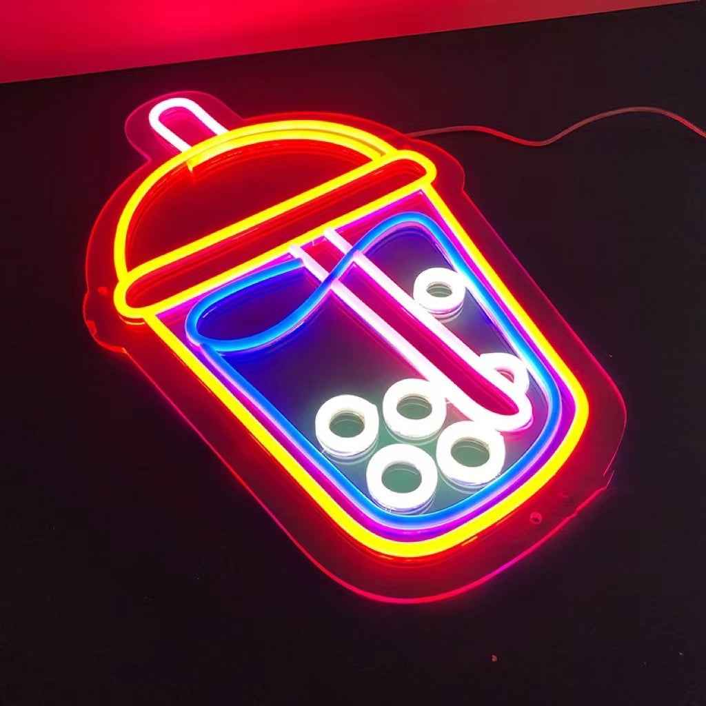 Boba Tea Neon LED Light - Ztylist