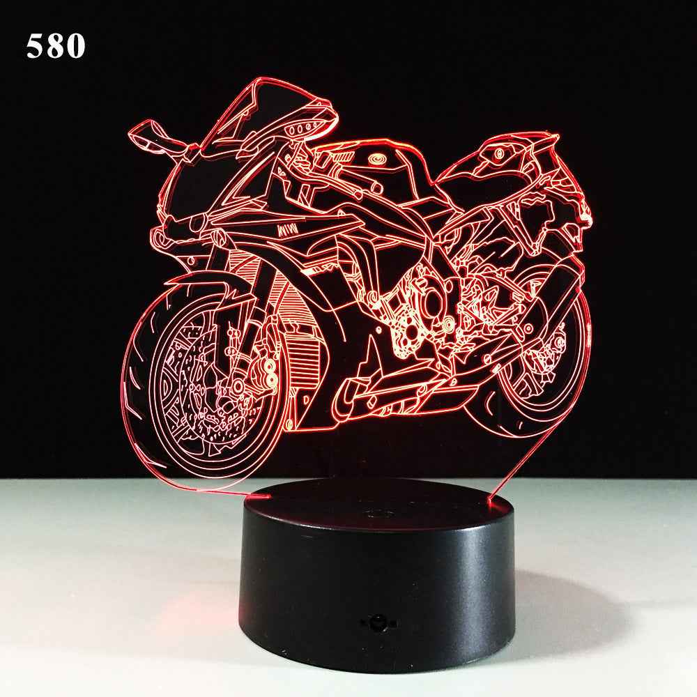 Motorcycle Heaven led desk lamp . - Ztylist