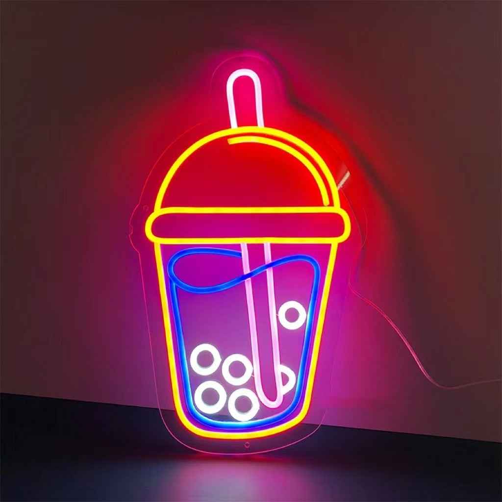 Boba Tea Neon LED Light - Ztylist