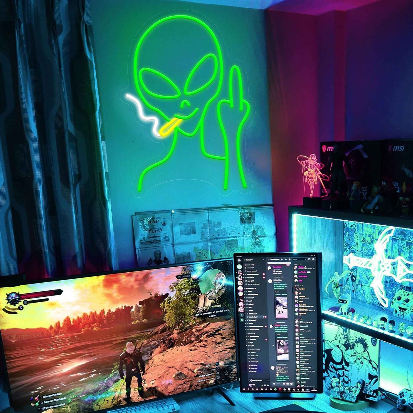 Alien LED Neon Sign - Ztylist