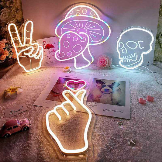 Mushroom LED Neon Sign