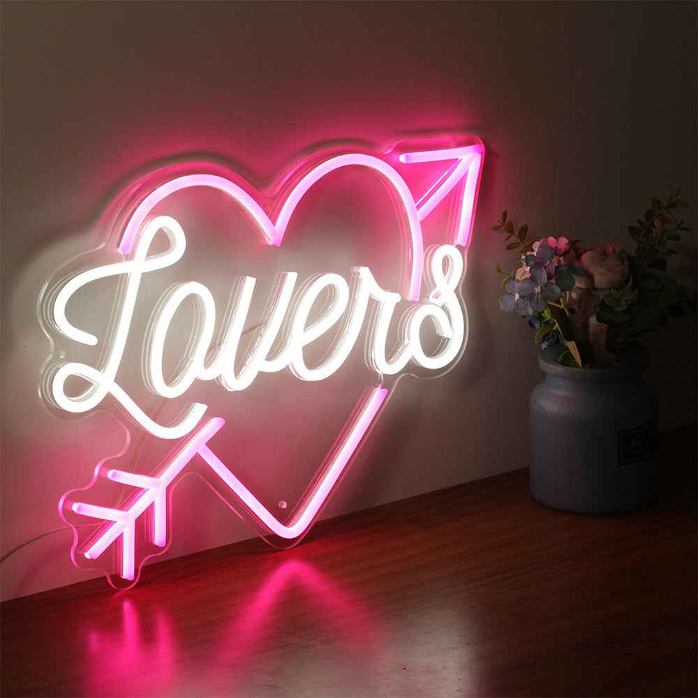 Lovers Confession . Love Neon Light - Ztylist