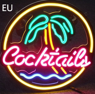 Cocktail LED Coffee Neon Billboard - Ztylist