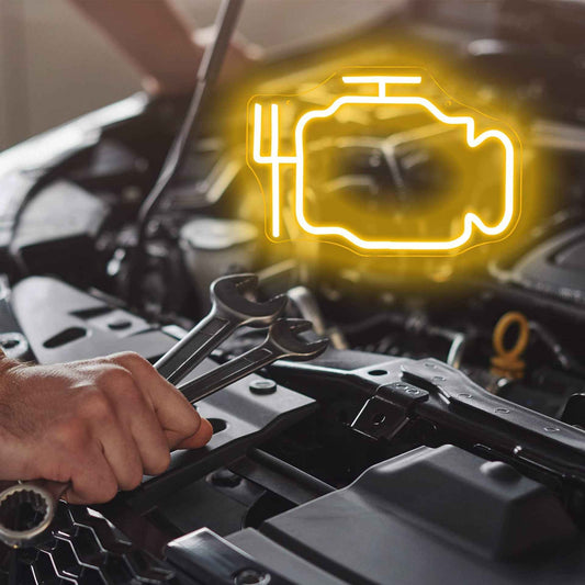 Transparent Acrylic Neon Backboard Ambience Light