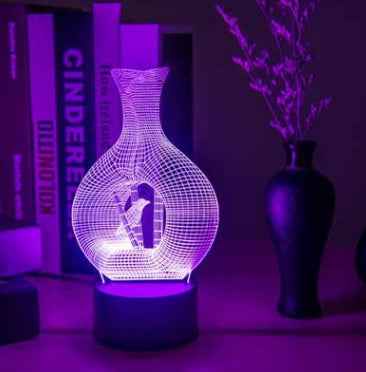 Creative 3D Night Light LED Lamp - Ztylist
