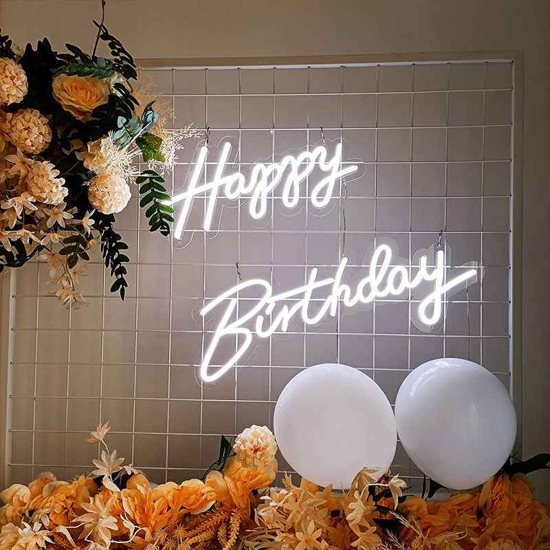 Happy Birthday Neon Party Decoration - Ztylist