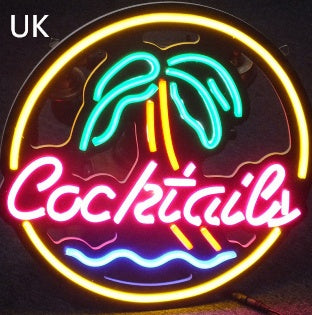 Cocktail LED Coffee Neon Billboard - Ztylist
