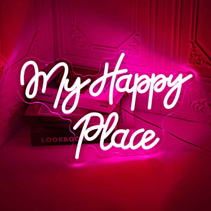 Room Bedroom Decoration Led Neon Lamp Atmosphere Modeling Lamp