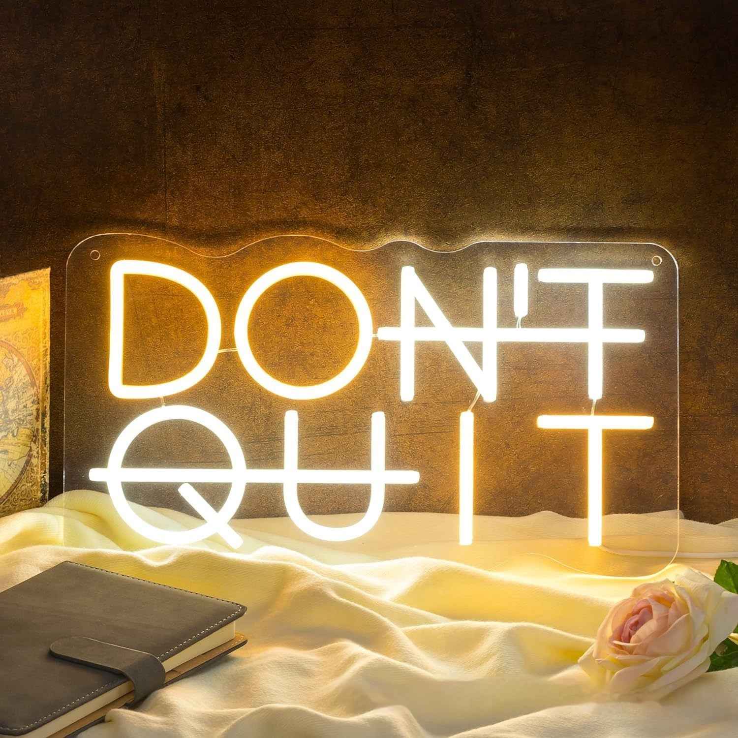 Don't Quit Gym Neon Lights . - Ztylist