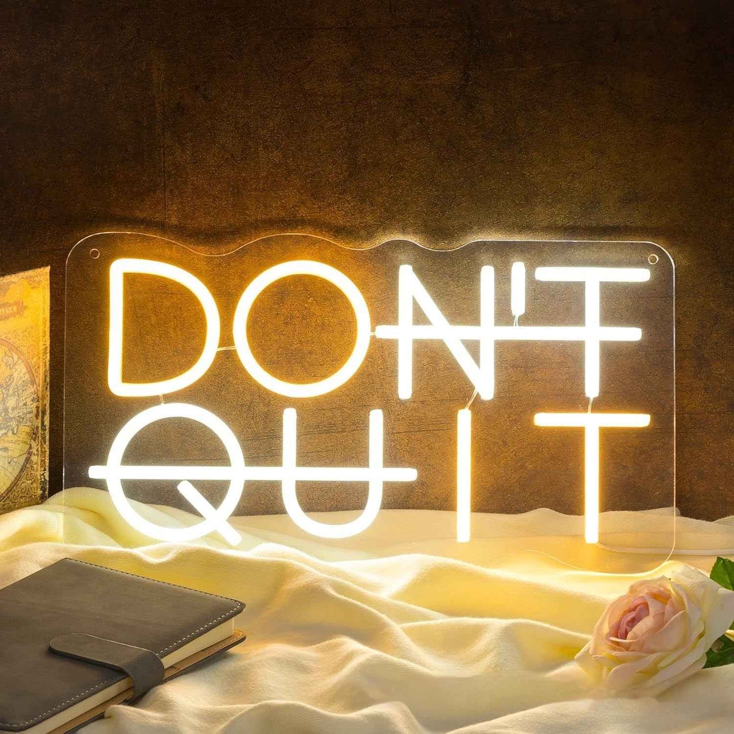 Don't Quit Gym Neon Lights . - Ztylist