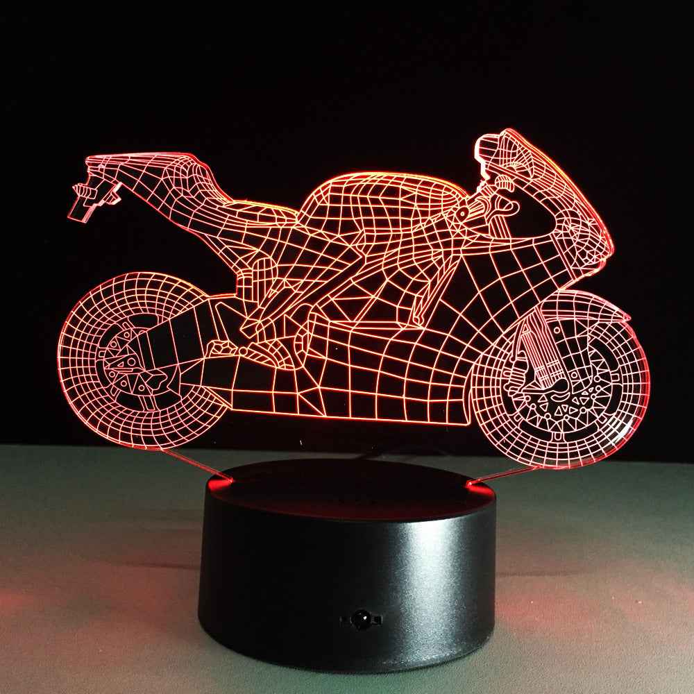 Motorcycle Heaven led desk lamp . - Ztylist