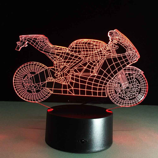 Motorcycle Heaven led desk lamp . - Ztylist