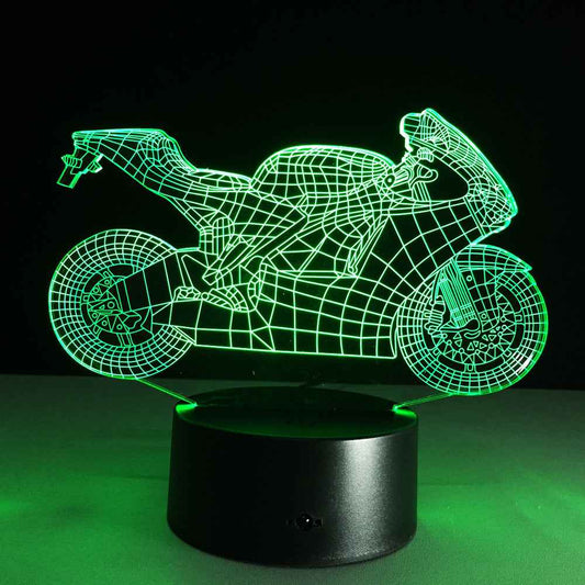 Motorcycle Heaven led desk lamp . - Ztylist