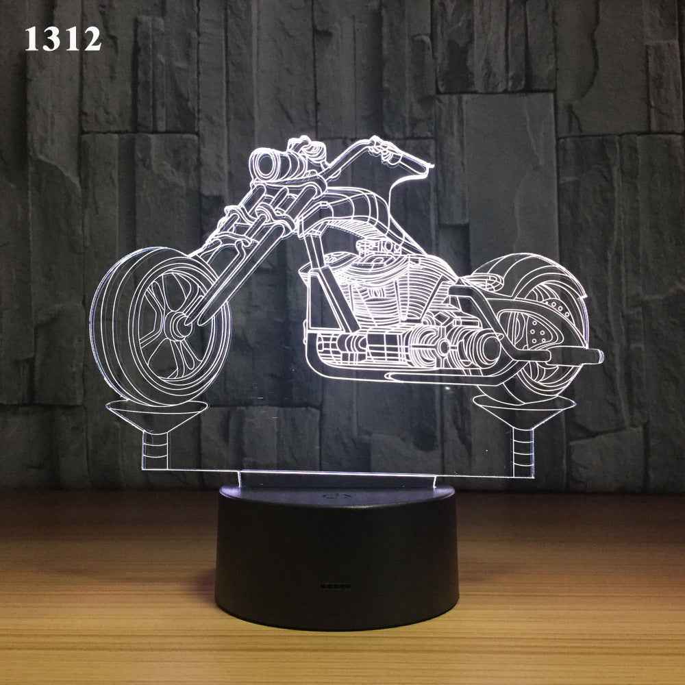 Motorcycle Heaven led desk lamp . - Ztylist