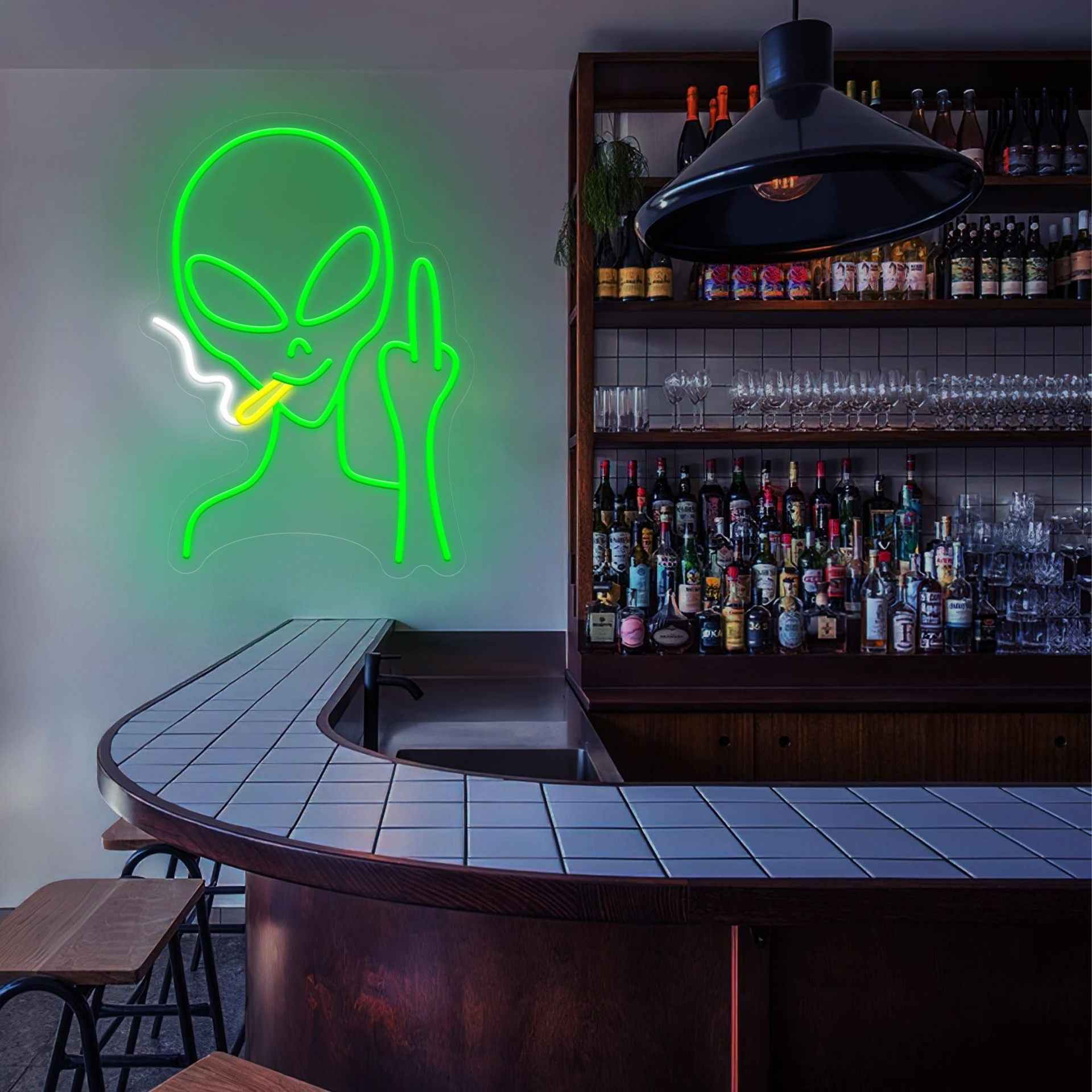 Alien LED Neon Sign - Ztylist