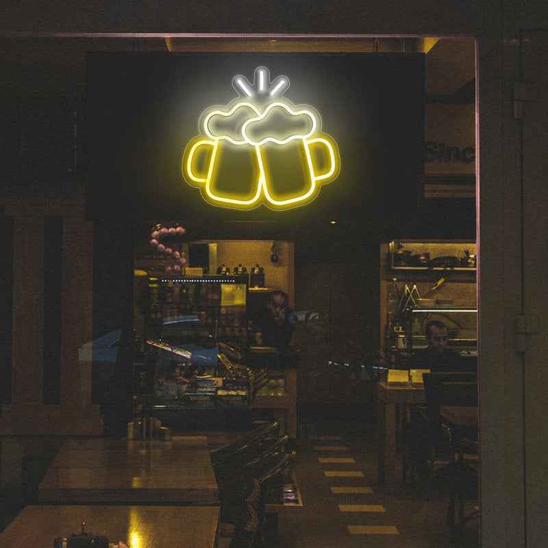 🍻 Bar Beer Cheers Neon LED Decorative Light - Ztylist