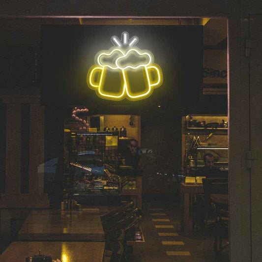 🍻 Bar Beer Cheers Neon LED Decorative Light - Ztylist
