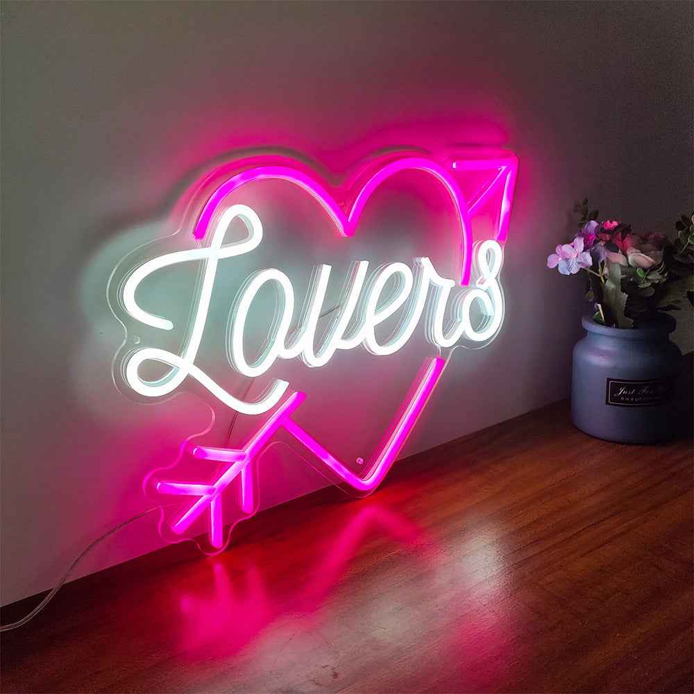 Lovers Confession . Love Neon Light - Ztylist