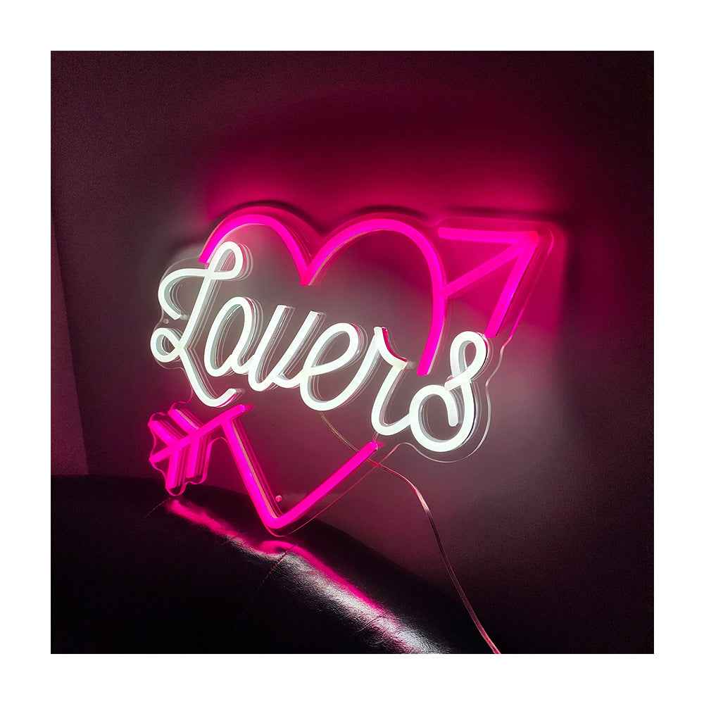 Lovers Confession . Love Neon Light - Ztylist