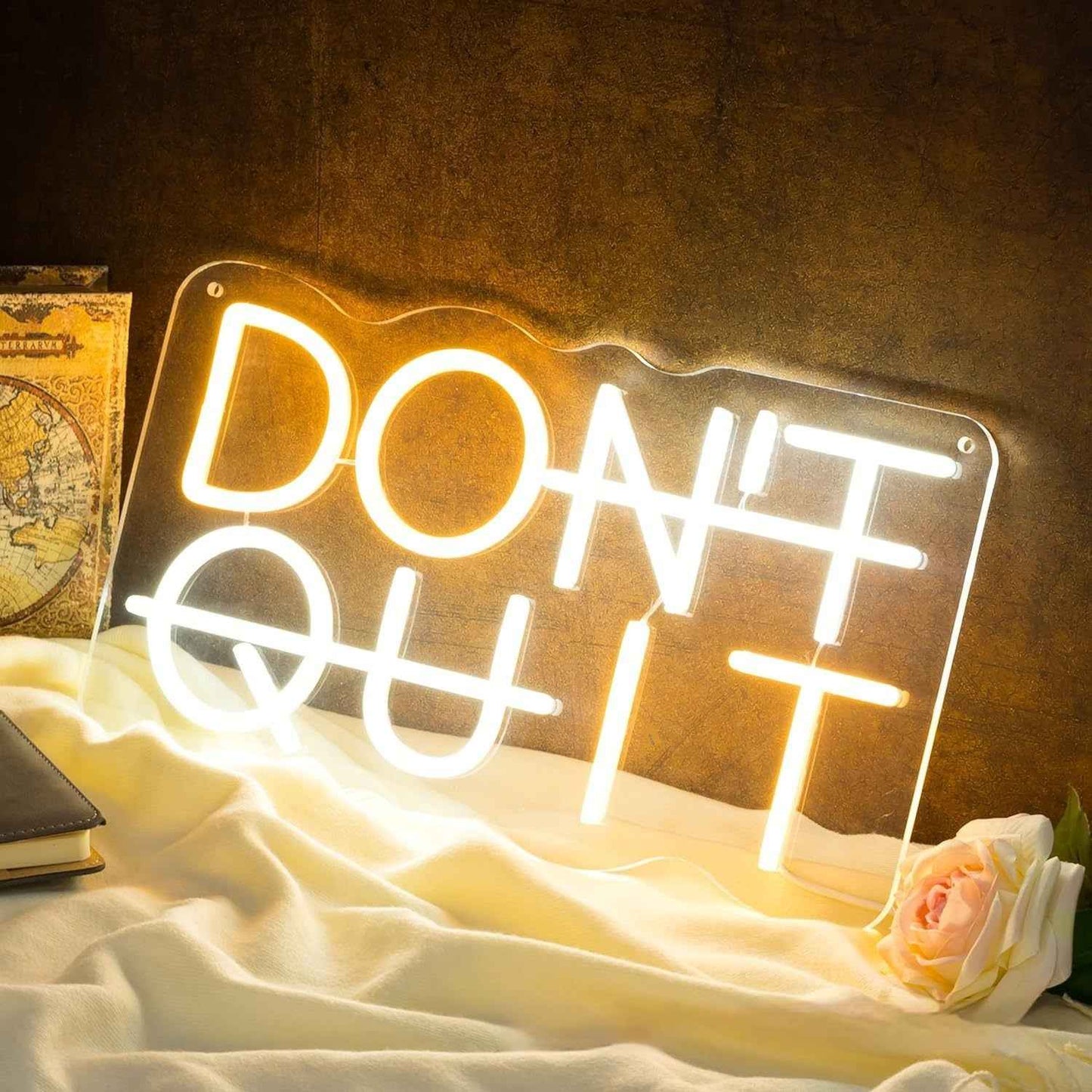 Don't Quit Gym Neon Lights . - Ztylist