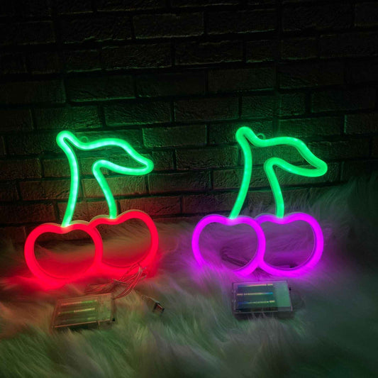 Cherry LED Neon Sign