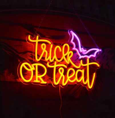 “Trick or Treat” LED Neon Sign