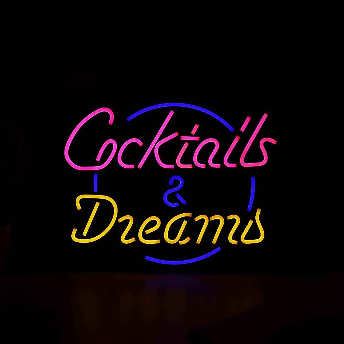 Neon Cocktail Tag