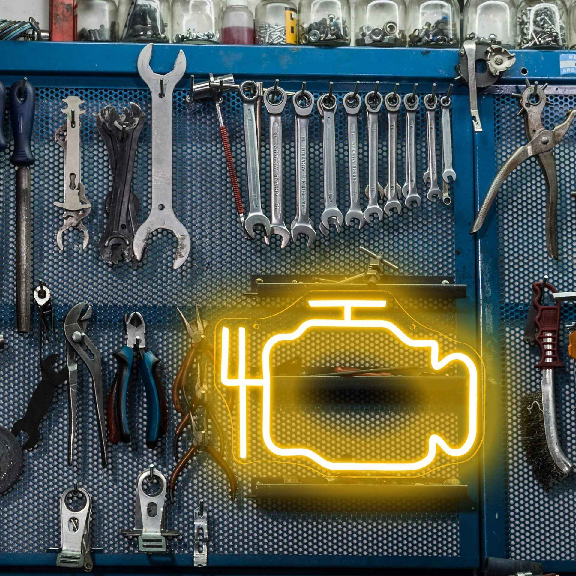 Transparent Acrylic Neon Backboard Ambience Light