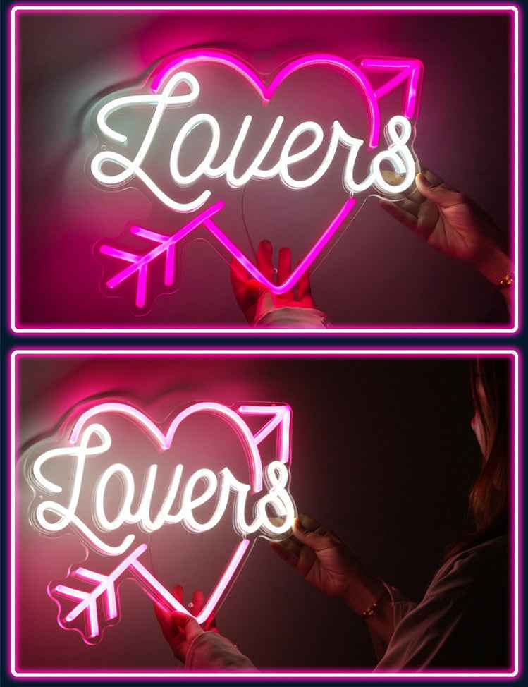 Lovers Confession . Love Neon Light - Ztylist