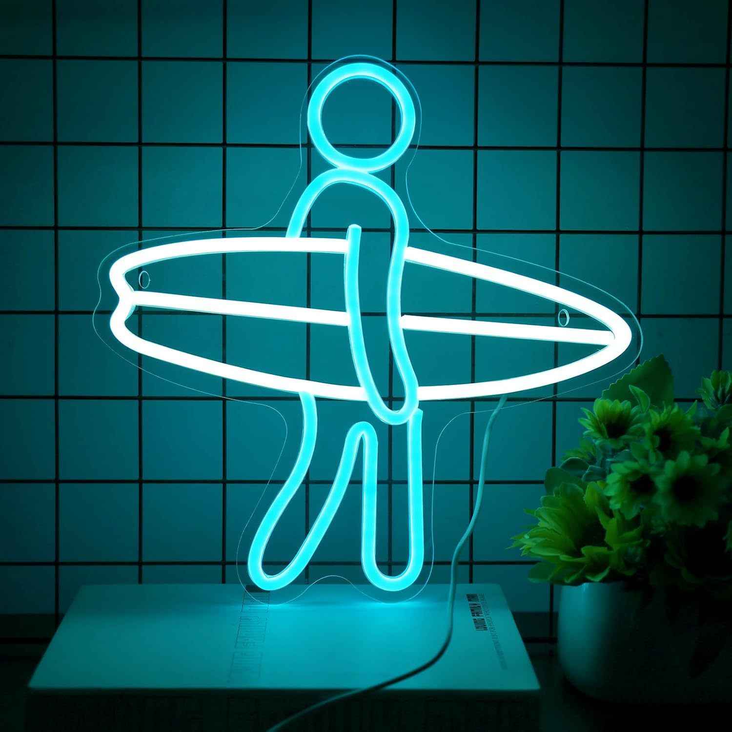 Surfer Neon Wall Decoration - Ztylist