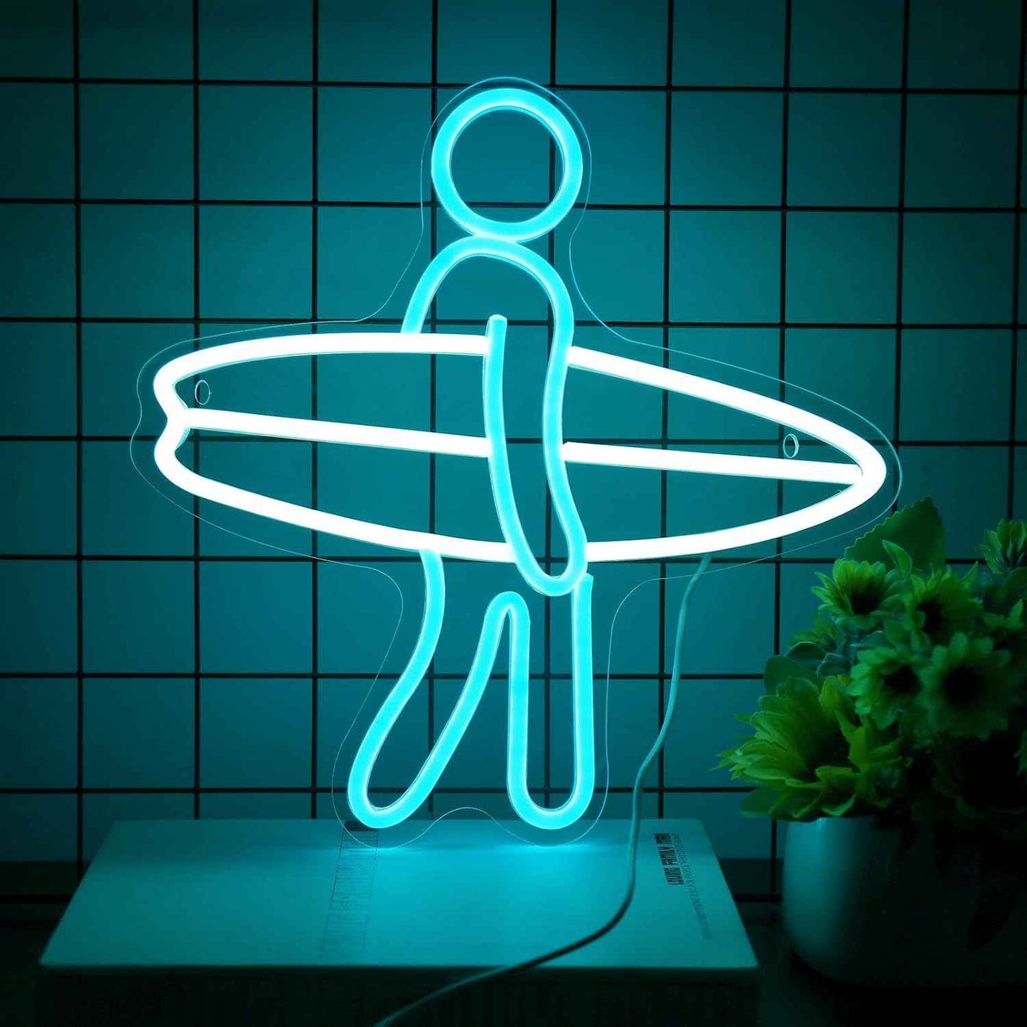 Surfer Neon Wall Decoration - Ztylist