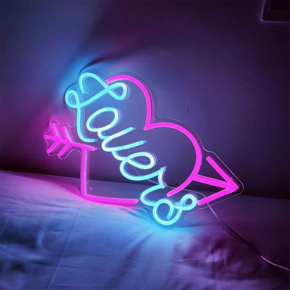 Lovers Confession . Love Neon Light - Ztylist