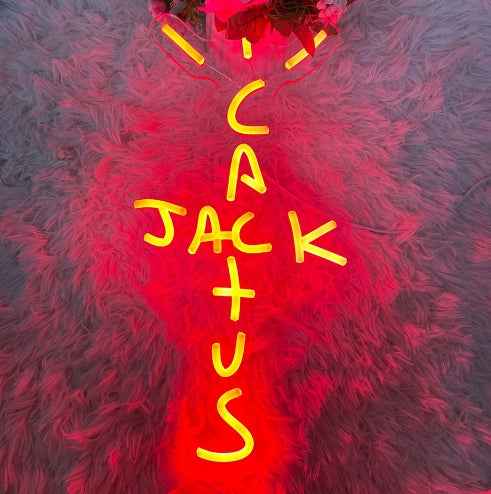 Cactus Logo LED Neon Sign