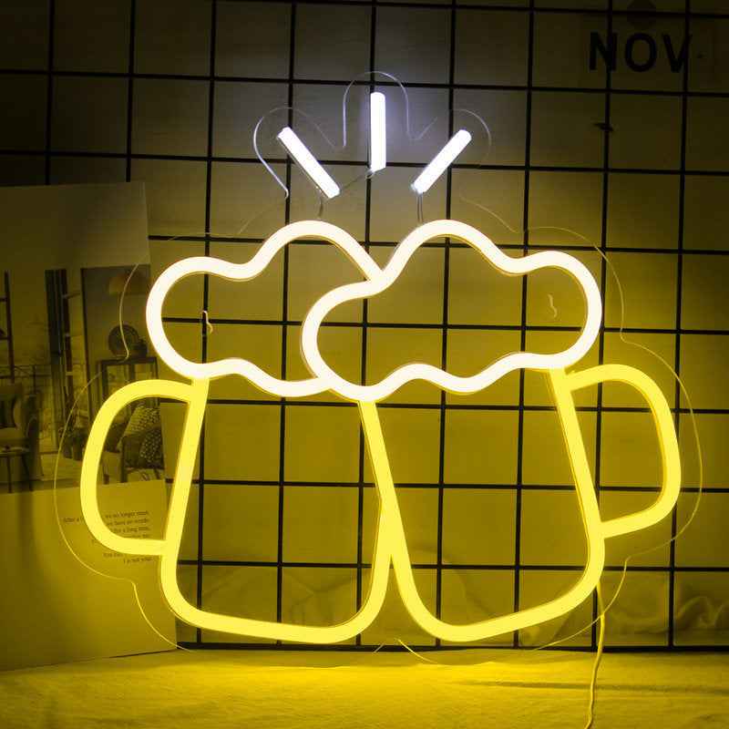 🍻 Bar Beer Cheers Neon LED Decorative Light - Ztylist